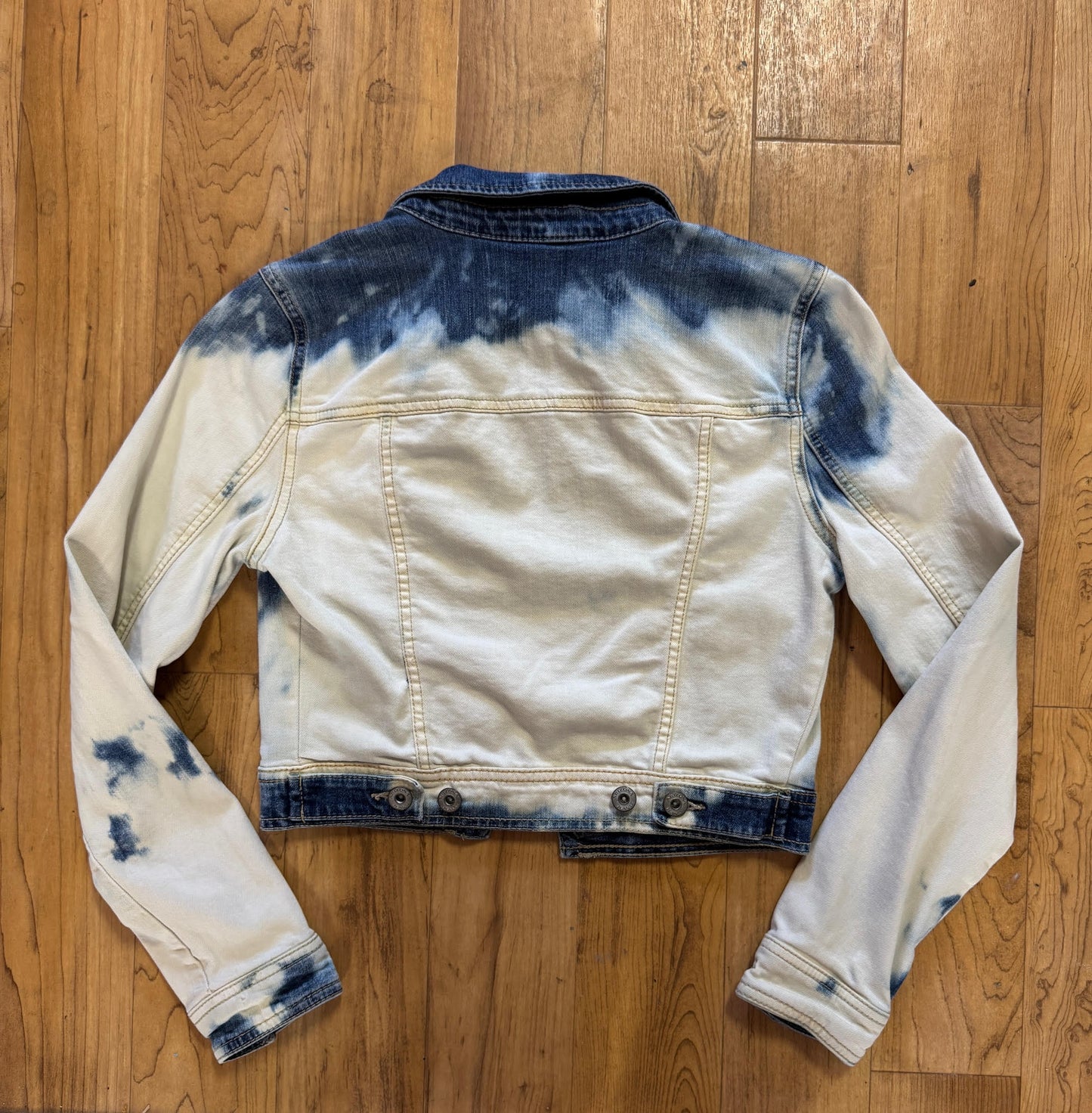 Cloudburst Cropped Denim Jacket