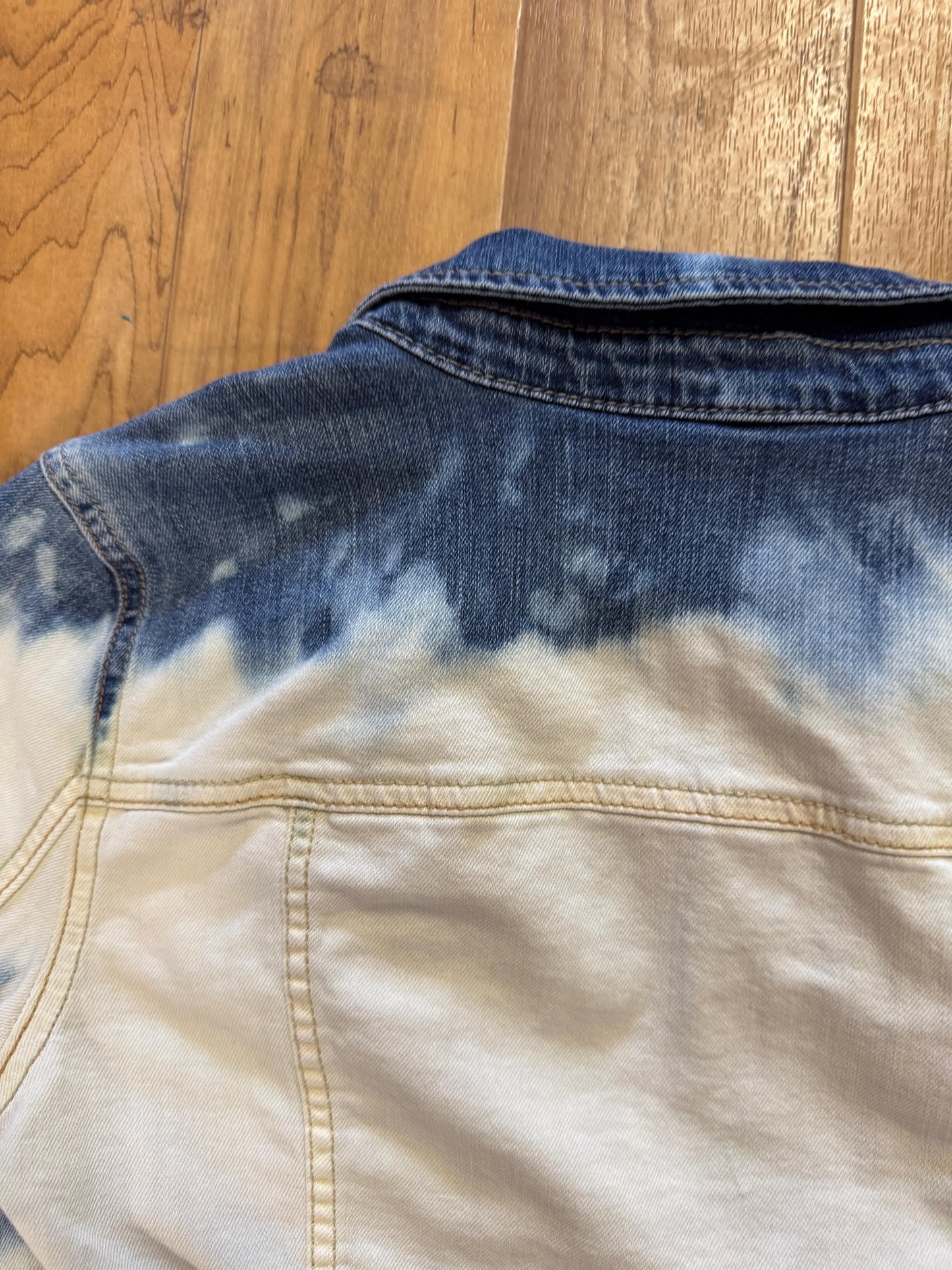 Cloudburst Cropped Denim Jacket