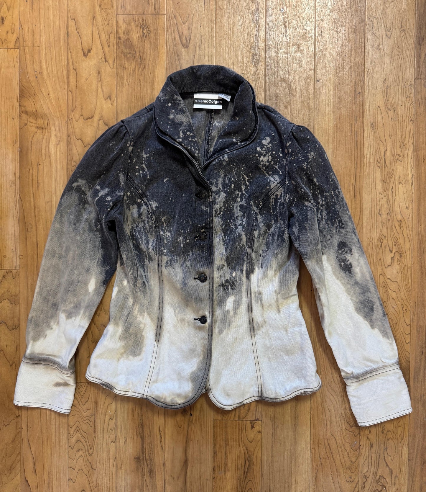 Celestial Diva Sculpted Denim Jacket