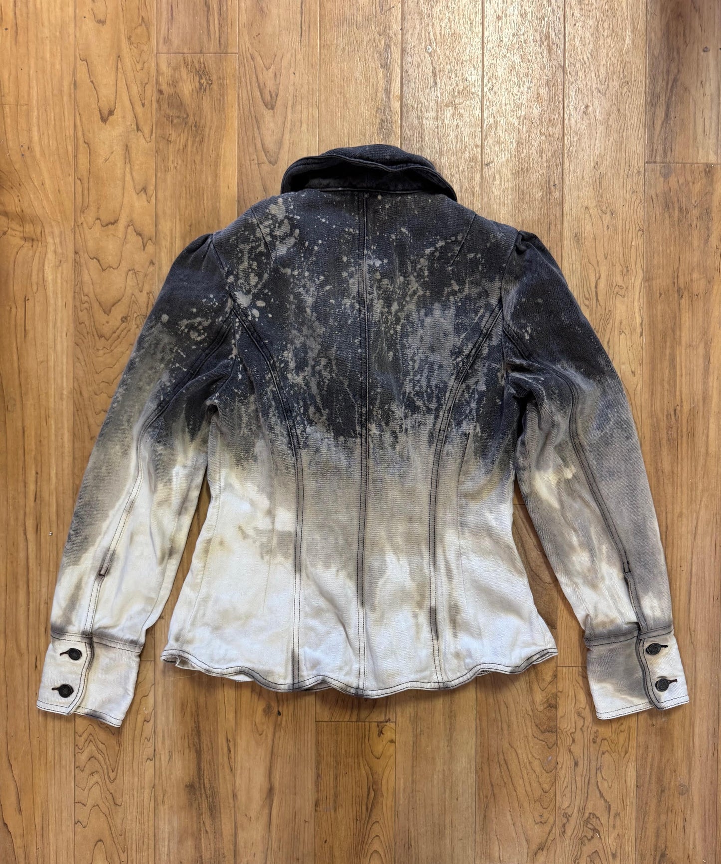 Celestial Diva Sculpted Denim Jacket
